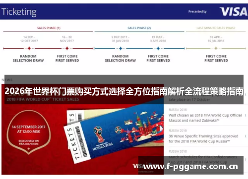2026年世界杯门票购买方式选择全方位指南解析全流程策略指南 2026年世界杯门票购买方式选择全方位指南解析全流程策略指南